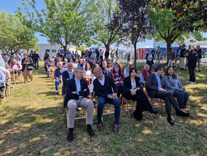 Alfonso Rueda este miércoles en O Porriño.