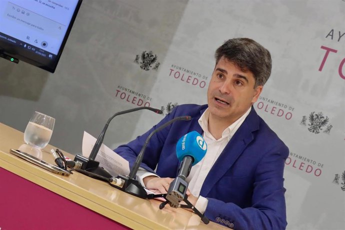 El portavoz del Ayuntamiento de Toledo, Juan José Alcalde.