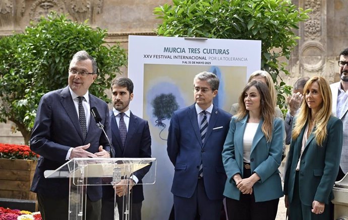 Imagen de la presentación de la XXV edición del Festival Tres Culturas