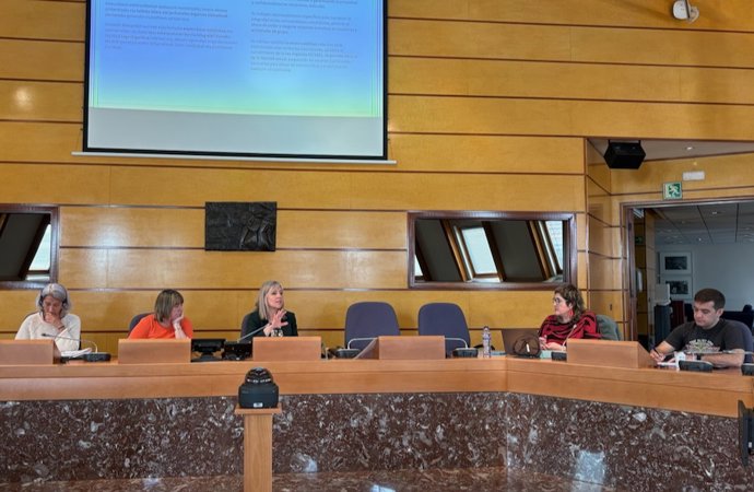 Reunión de seguimiento del Plan de Igualdad de las Juntas Generales de Bizkaia.