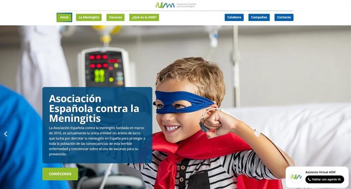 Pantallazo de la plataforma, contenido personalizado
