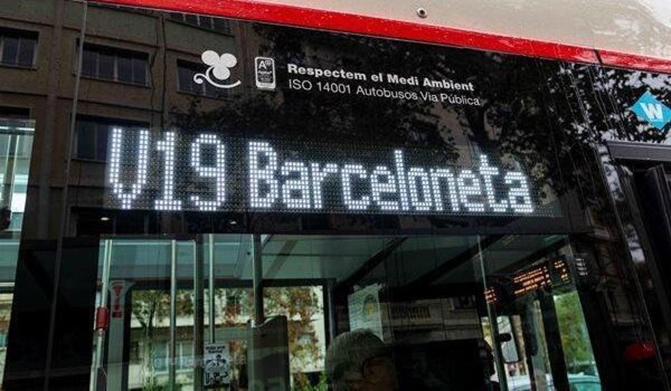 El refuerzo de la línea V19 en sábados y festivos ha dado sus frutos.
