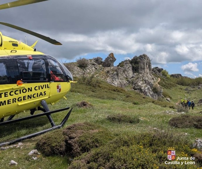 Rescate en Soto de Bureba (Burgos).