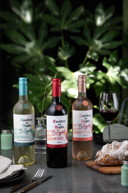 La marca de vino Casillero del Diablo Belight