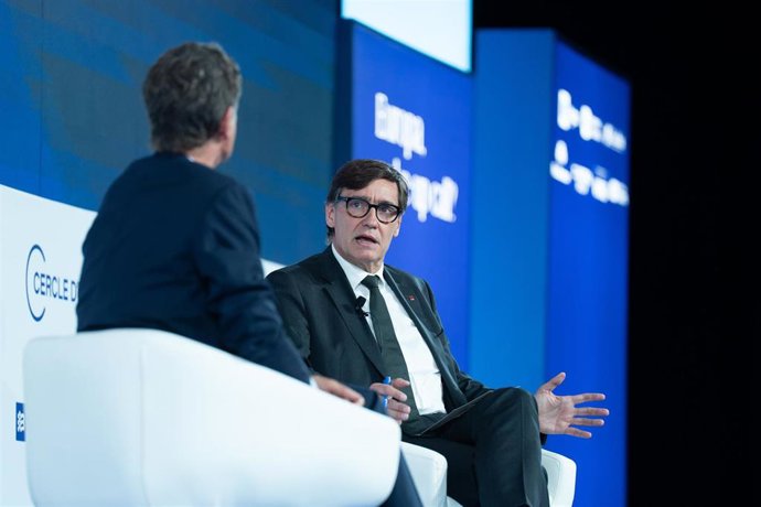 El presidente de la Generalitat, Salvador Illa