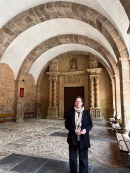 La secretaria autonómica de Cultura, Pilar Tébar, ha asistido este miércoles al Pleno de la Conferencia Sectorial de Cultura celebrada en la localidad riojana de San Millán de la Cogolla