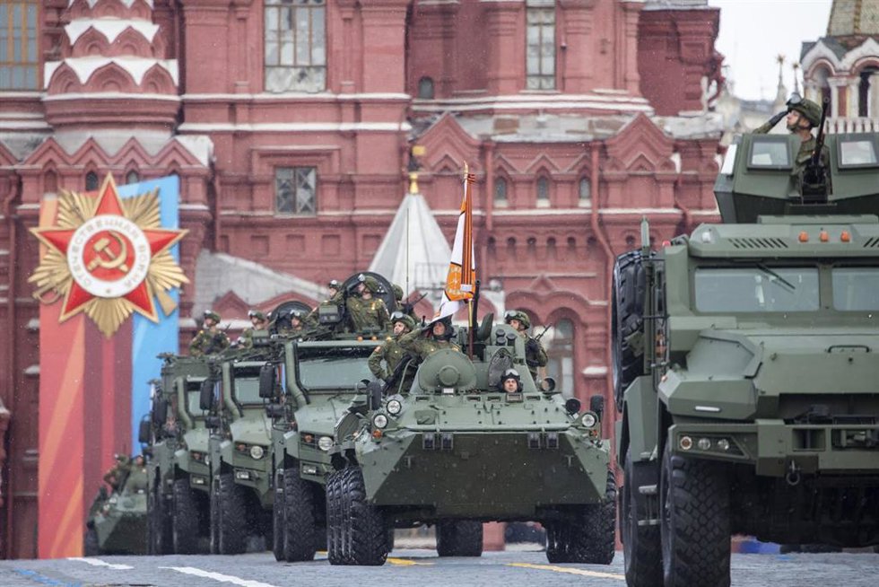 Archivo - Imagen del desfile militar del 9 de mayo de 2024, celebrado en Moscú.