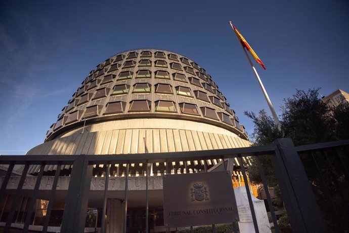 Archivo - Vista del Tribunal Constitucional.