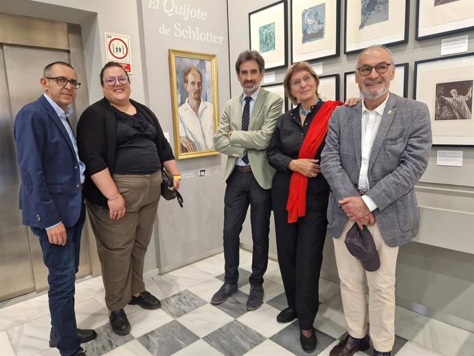 Presentación de la muestra 'El Quijote de Schlotter'