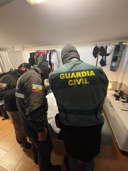 Archivo - La Guardia Civil detiene a los dos máximos jefes de Los Tiguerones, una organización ecuatoriana considerada terrorista