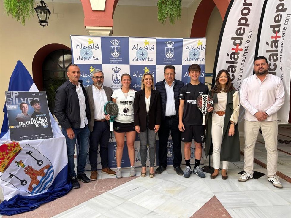 Presentación del torneo internacional FIP Silver de pádel en Alcalá