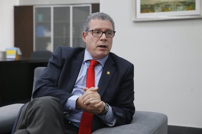 Archivo - El ministro de Educación de Perú, Morgan Quero.
