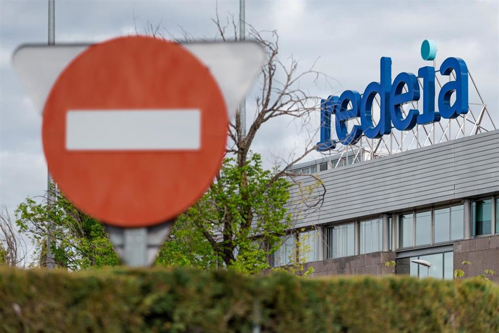 Exterior de la sede de Redeia, Red Eléctrica Corporación