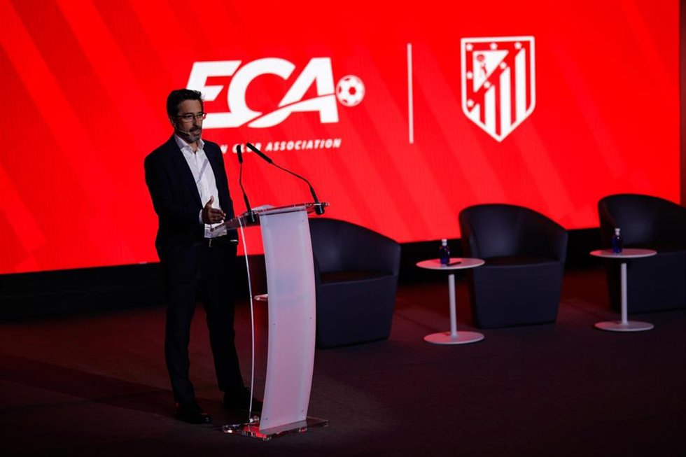 Jornadas del programa 'Academy Visit' con visita de la ECA al Riyadh Air Metropolitano.