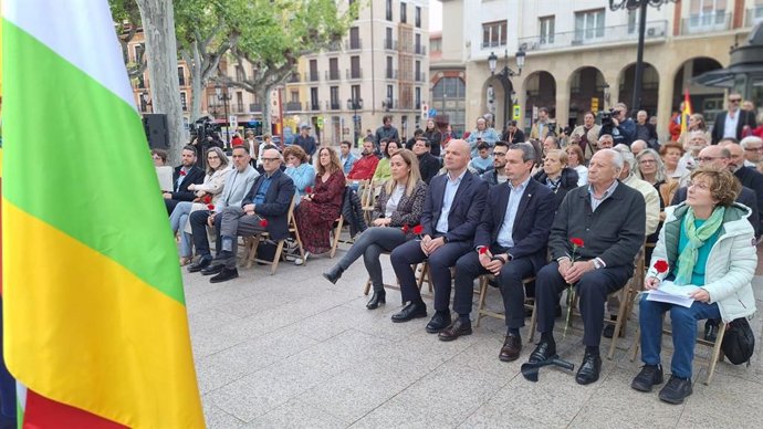 Acto celebrado para conmemorar el Día de las víctimas del exilio en Logroñol