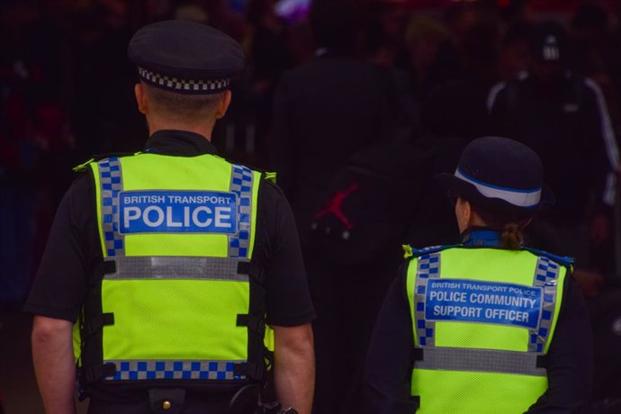 April 17, 2025, London, England, United Kingdom: British Transport Police have reportedly updated their policy on searching trans people arrested on UK railways following the Supreme Court ruling on women, meaning that trans women will be searched by male
