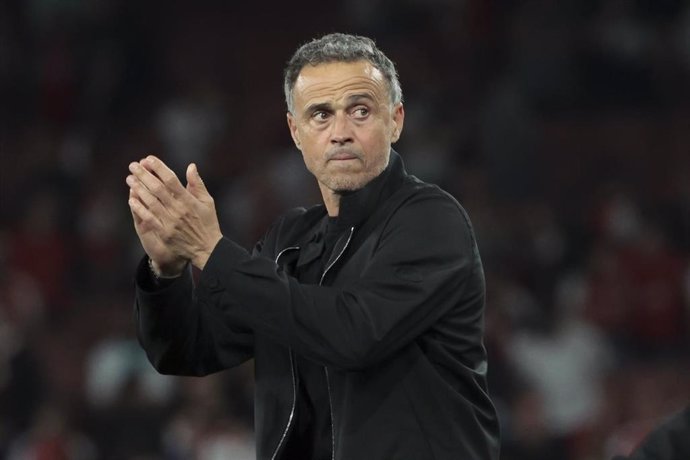 Luis Enrique, entrenador del Paris Saint-Germain.