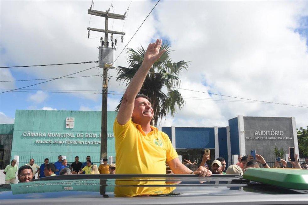 El expresidente de Brasil Jair Bolsonaro