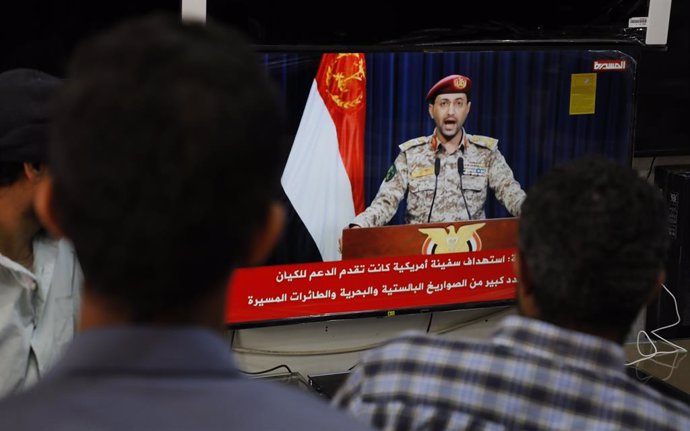 Archivo - Arquivo - O porta-voz militar dos houthis, Yahya Sari