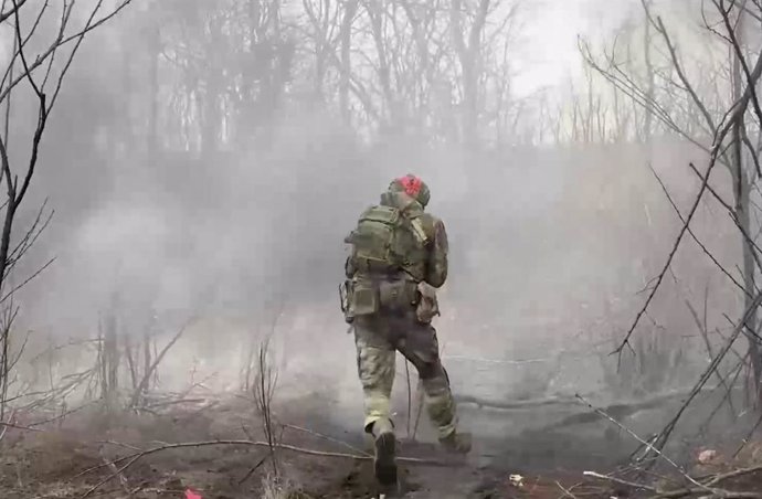 Archivo - Arquivo - Um militar russo em uma imagem de arquivo.