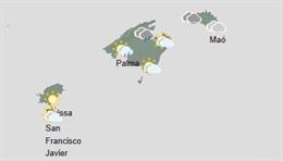 El tiempo hoy, jueves 8 de mayo, en Baleares.