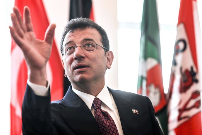 Archivo - El exalcalde de Estambul Ekrem Imamoglu en una imagen de archivo.