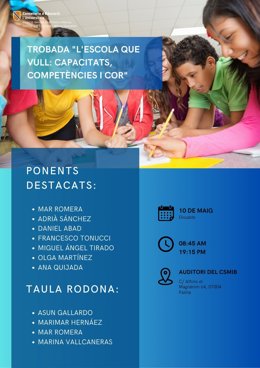 Cartel de la jornada educativa