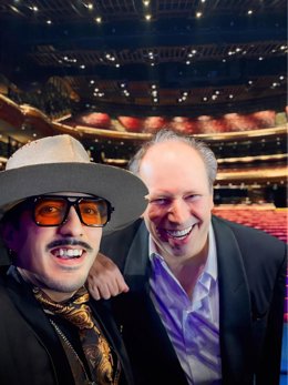 Mario Capodicasa con Hans Zimmer