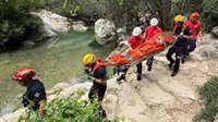 Bomberos rescatan a una mujer de 70 años tras lesionarse un tobillo en les Fonts de l'Algar