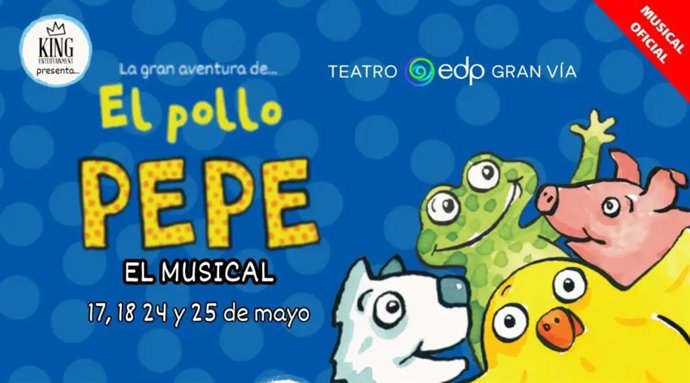 El Pollo Pepe cobra vida: presentación en exclusiva del musical más tierno del año