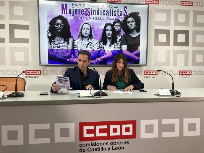 Vicente Andrés y Yolanada Martín, en rueda de prensa.