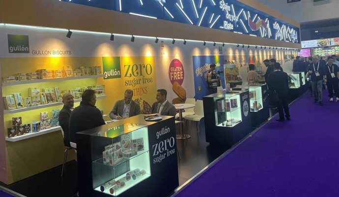 Stand de Galletas Gullón en ferias internacionales de alimentación