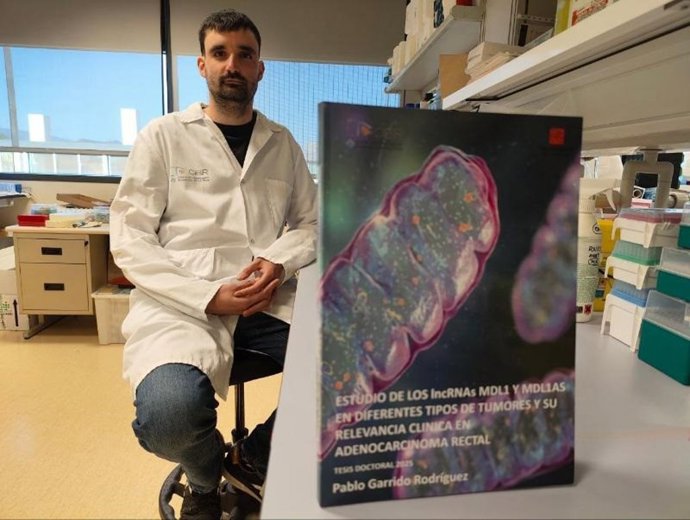 Pablo Garrido, investigador de la unidad de Angiogénesis del CIBIR, obtiene el grado de doctor 'cum laude' por la Universidad de La Rioja