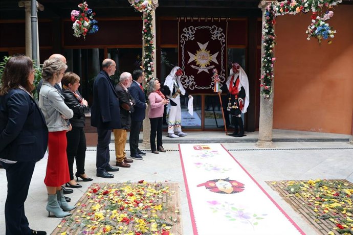 Presentación de la exposición 'Los Corpus de la provincia'.