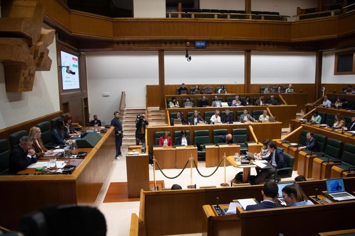 Pleno del Parlamento Vasco