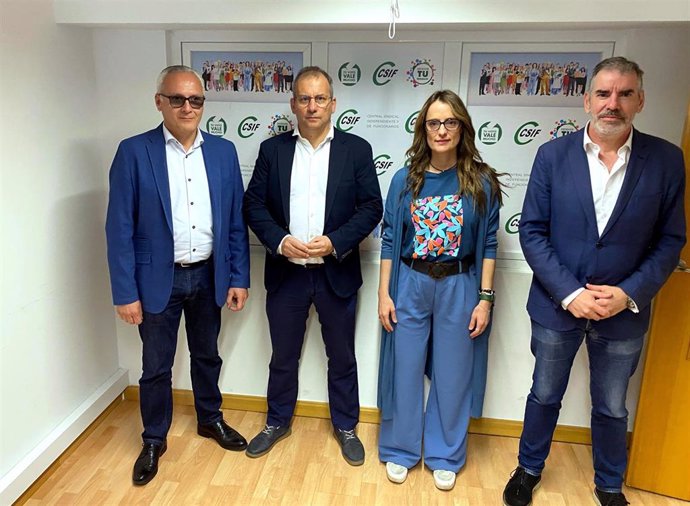 Rueda de prensa de CSIF sobre Educación en Salamanca.