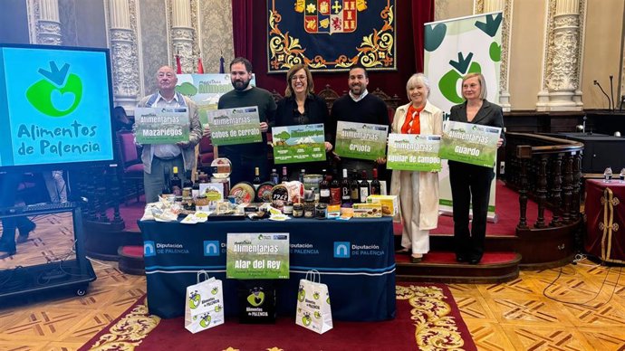 Presentación de las Muestras Alimentarias Locales en la Diputación de Palencia.