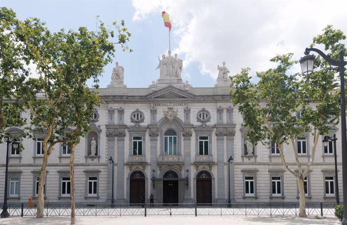 Archivo - Fachada del Tribunal Supremo, a 7 de julio de 2023, en Madrid (España). El Tribunal Supremo tiene su sede en Madrid  y es un órgano jurisdiccional único en España con jurisdicción en todo el territorio nacional, constituyendo el tribunal superio
