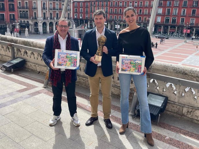 Presentación del Campeonato Mundial de Puzzles, que se celebrará en Valladolid en septiembre.