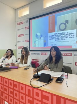 Presentación del informe 'La siniestralidad laboral en Castilla-La Mancha desde una perspectiva de género. Riesgos, desigualdades y retos en la prevención'.