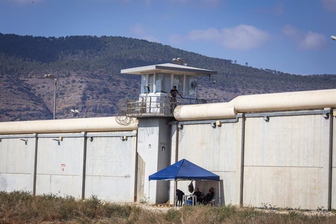 Archivo - Arquivo - Imagem de arquivo de uma prisão em Israel.