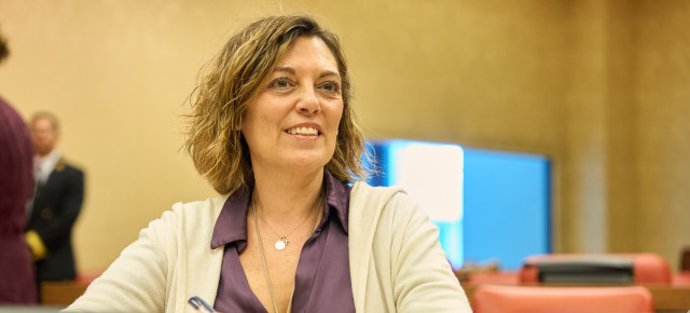 Milagros Marcos, en la Comisión Mixta de la UE en el Congreso.