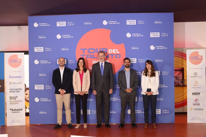 El Rey Felipe VI preside el acto en el que se da a conocer a Antoni Forner como ganador del Premio Princesa de Girona Investigación 2025