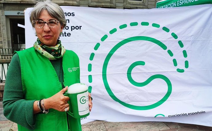 La presidenta de la AECC en Asturias, Yolanda Calero.