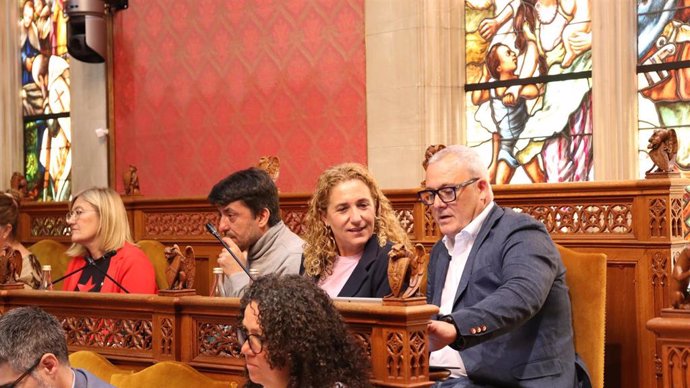 Los consellers de MÉS per Mallorca en el Consell de Mallorca.
