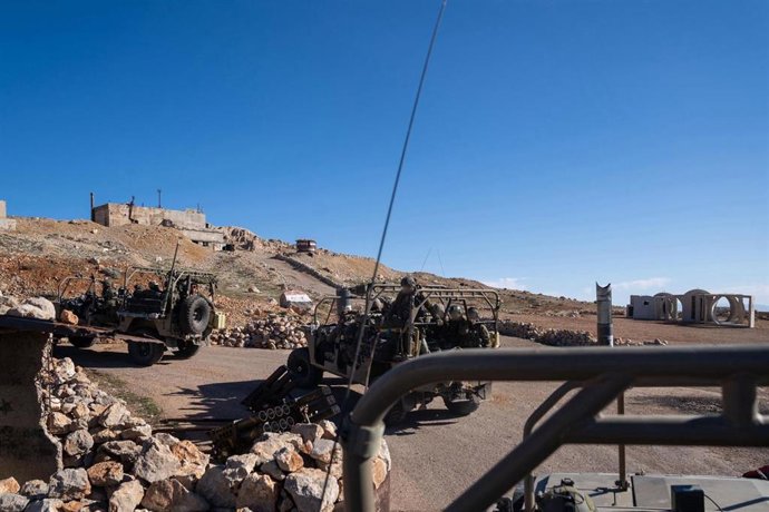 Imagen de archivo de defectiso del Ejército de Israel durante unas maniobras.