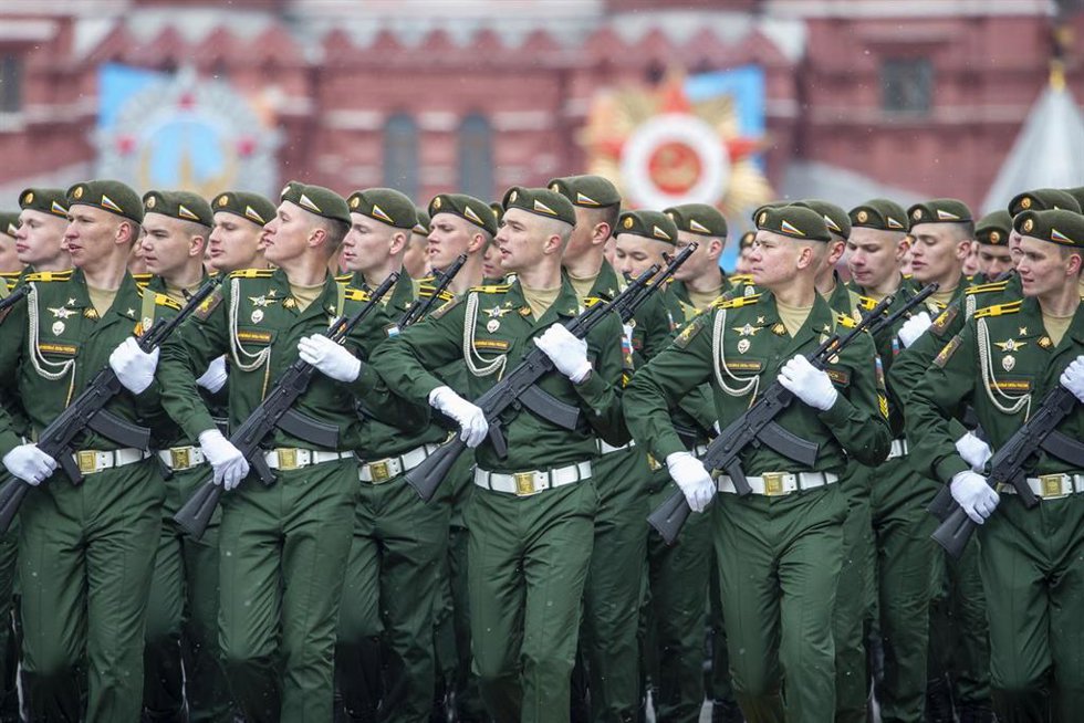 Archivo - Desfile militar en Moscú por el Día de la Victoria, 2024.