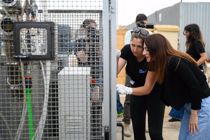 Presentación del modelo avanzado economía circular azul Life Dream en el Puerto de Almería.