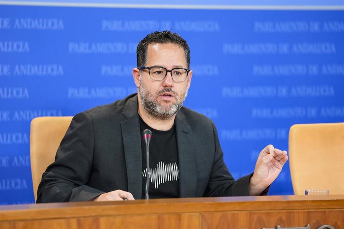 Archivo - El portavoz de Adelante Andalucía, José Ignacio García, en una imagen de archivo.