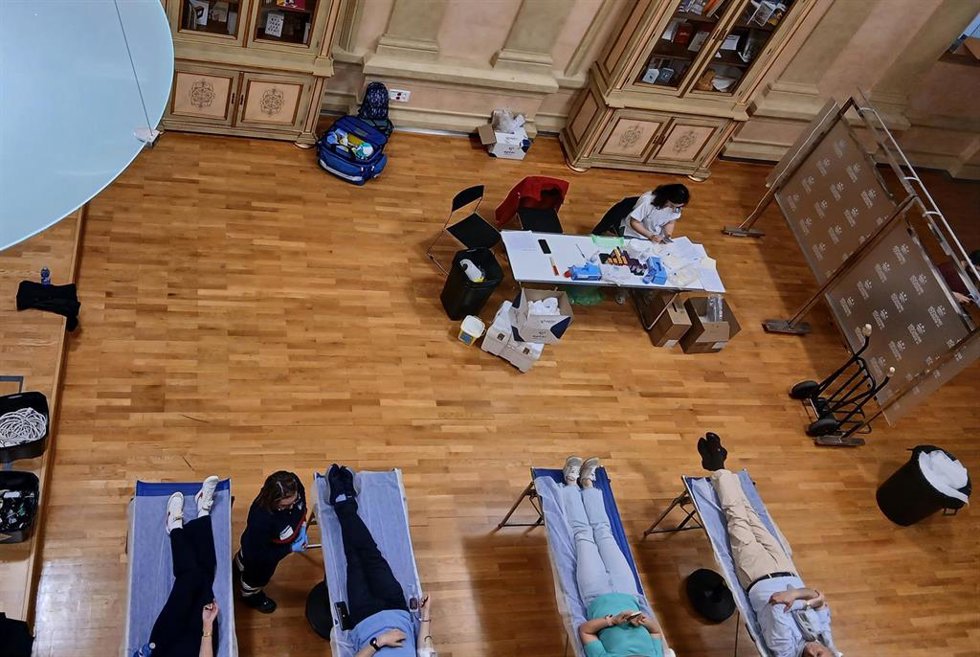 Donación de sangre